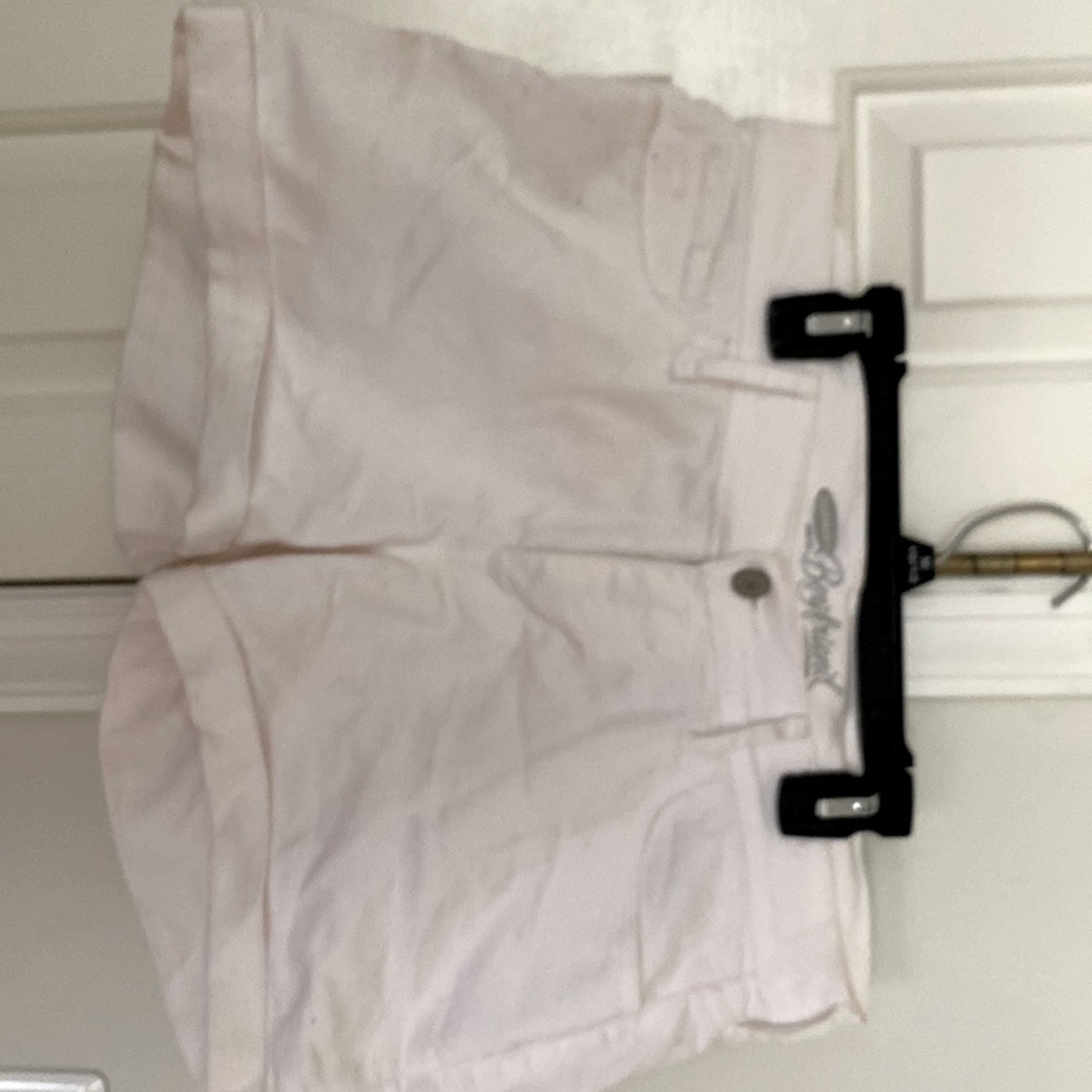 Old Navy white denim shorts